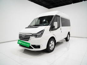 福特 新世代全顺 2021款 2.2T自动豪华型客车Pro短轴7座中顶国VI