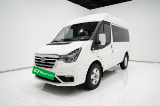 福特 新世代全顺 2021款 2.2T自动豪华型客车Pro短轴7座中顶国VI