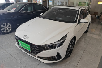 现代 伊兰特 2021款 1.5L CVT GLX精英版