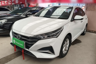 现代 悦纳 2020款 1.4L 手动GLS炫酷版