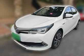 丰田 卡罗拉 2017款 改款双擎 1.8L E-CVT领先版