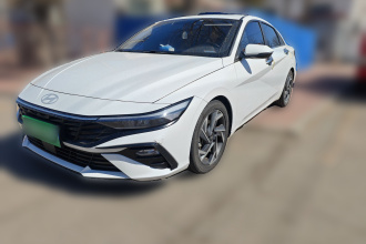 现代 伊兰特 2023款 1.5L CVT GLX精英版