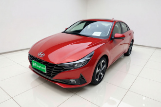 现代 伊兰特 2021款 1.5L CVT LUX尊贵版