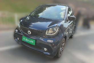 smart fortwo 2017款 1.0L 52千瓦魅蓝特别版 国V