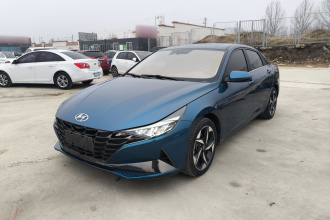 现代 伊兰特 2021款 1.5L CVT LUX尊贵版