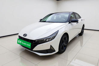 现代 伊兰特 2021款 1.5L CVT LUX尊贵版