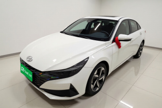 现代 伊兰特 2021款 1.5L CVT LUX尊贵版