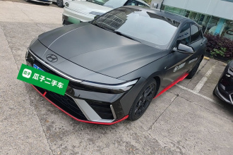 现代 伊兰特 2023款 240TGDi DCT N Line LUX尊贵版