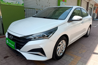 现代 悦纳 2020款 1.4L CVT GLS炫酷版