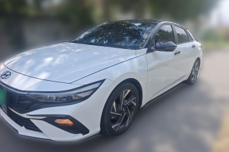现代 伊兰特 2023款 1.5L CVT GLX精英版