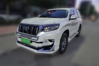 丰田 普拉多 2018款 3.5L 自动TX-L NAVI后挂备胎