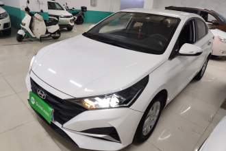 现代 悦纳 2020款 1.4L 手动GLS炫酷版