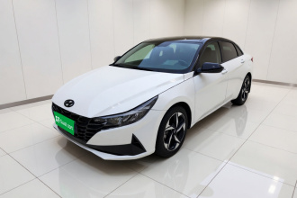 现代 伊兰特 2021款 1.5L CVT LUX尊贵版