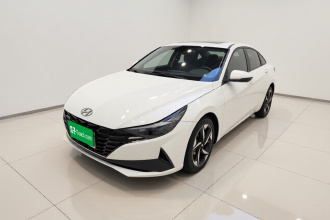 现代 伊兰特 2021款 1.5L CVT LUX尊贵版
