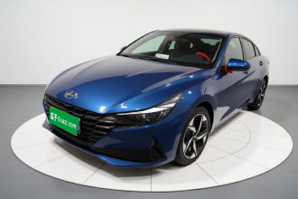 现代 伊兰特 2021款 1.5L CVT LUX尊贵版
