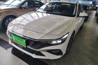 现代 伊兰特 2023款 1.5L CVT GLX精英版