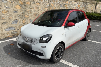 smart forfour 2016款 1.0L 52千瓦激情版