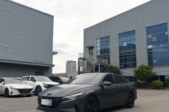 现代 伊兰特 2022款 1.5L CVT 20周年纪念款
