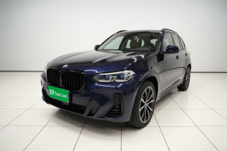 宝马X3 2022款 xDrive30i 领先型 M曜夜套装
