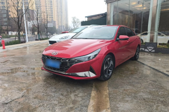 现代 伊兰特 2021款 1.5L CVT LUX尊贵版