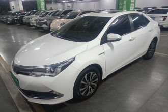丰田 卡罗拉 2017款 改款双擎 1.8L E-CVT领先版