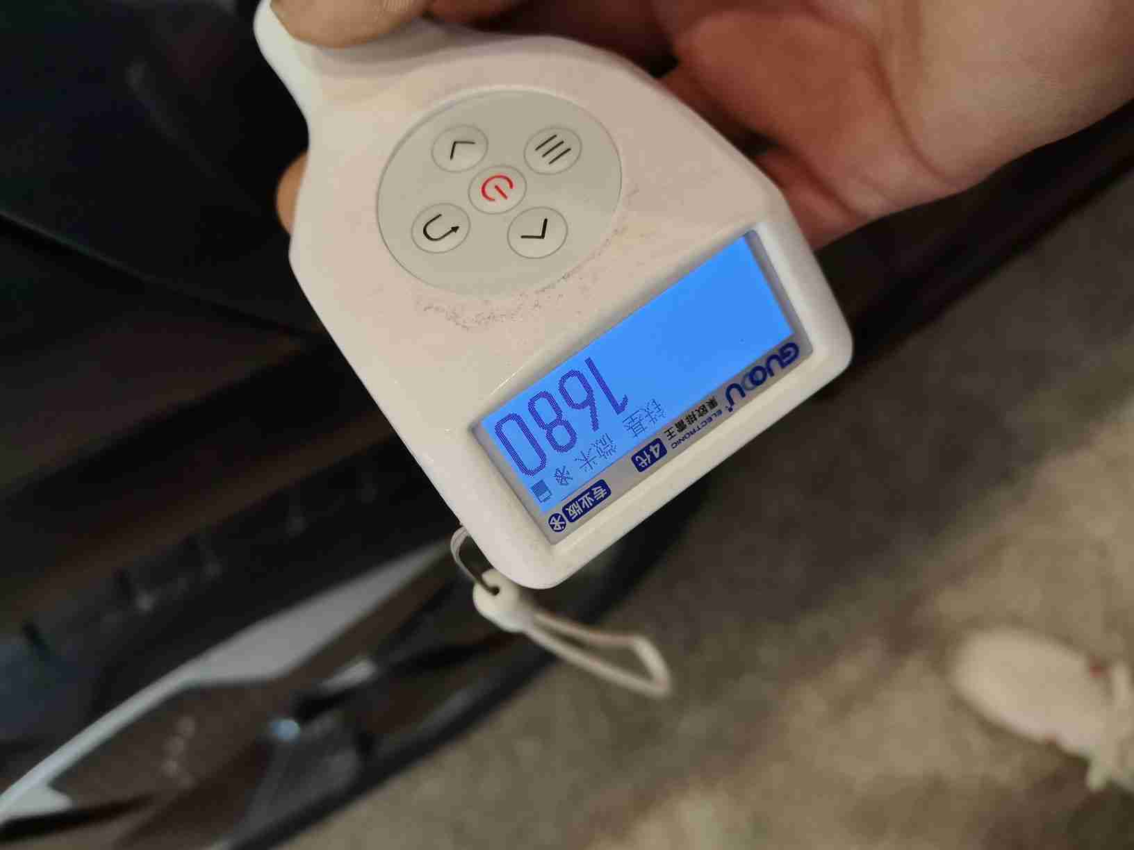 右侧后门钣金修复痕迹实拍