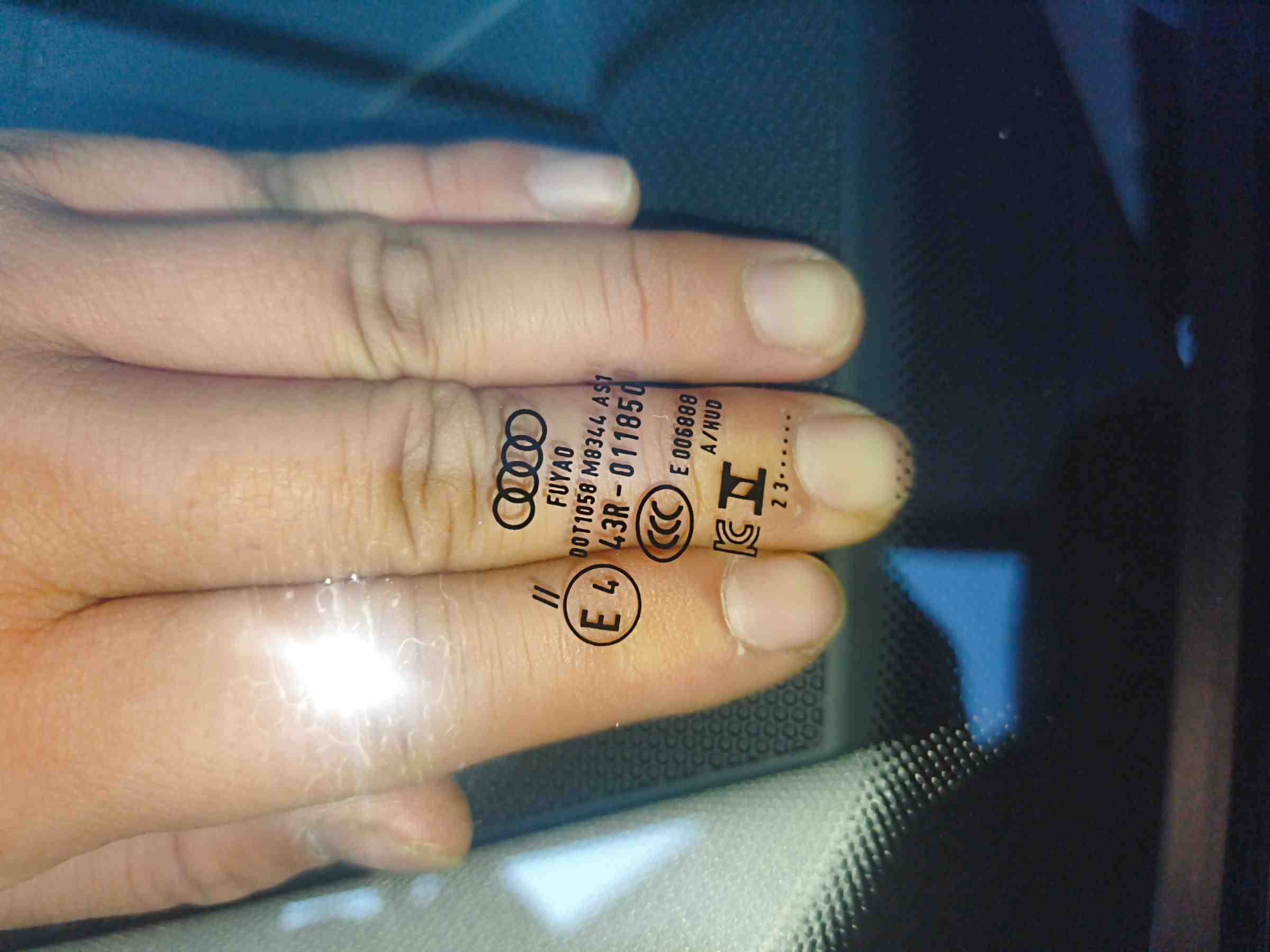 前风挡玻璃更换记录实拍