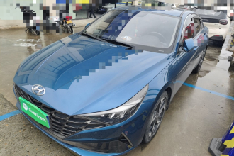 现代 伊兰特 2021款 1.5L CVT GLX精英版
