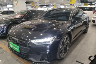 奥迪A7L 2023款 55 TFSI quattro S-line 黑武士版