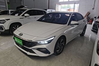 现代 伊兰特 2023款 1.5L CVT GLX精英版