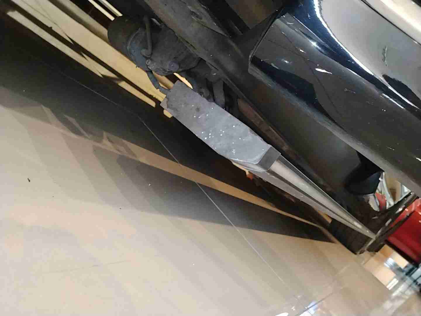 车辆加装登车踏板实拍