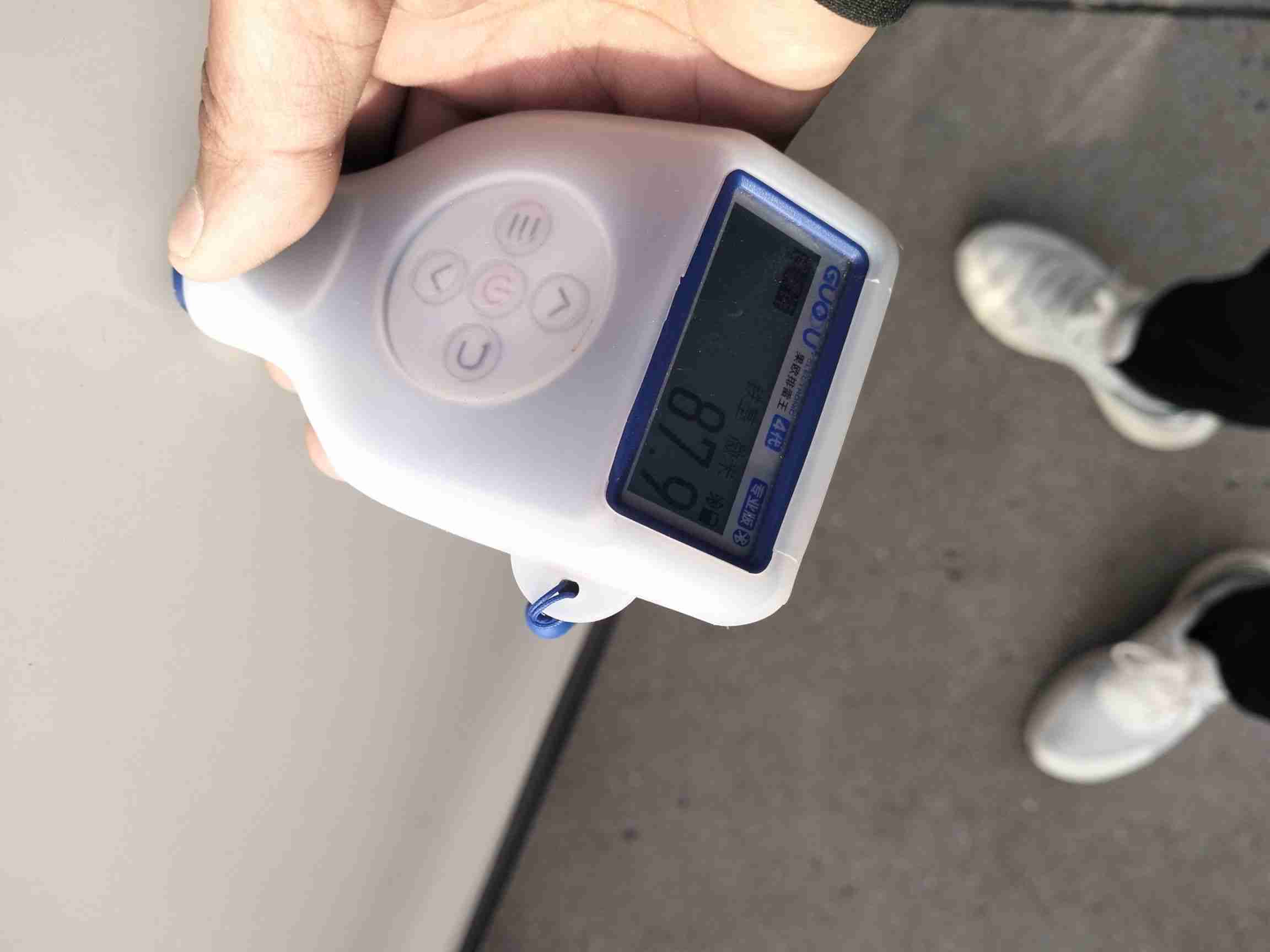 右侧后门漆面修复实拍