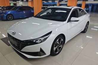 现代 伊兰特 2021款 1.5L CVT LUX尊贵版