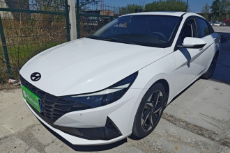 现代 伊兰特 2021款 1.5L CVT GLX精英版