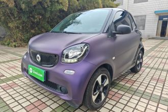 smart fortwo 2018款 1.0L 52千瓦硬顶激情版 国V