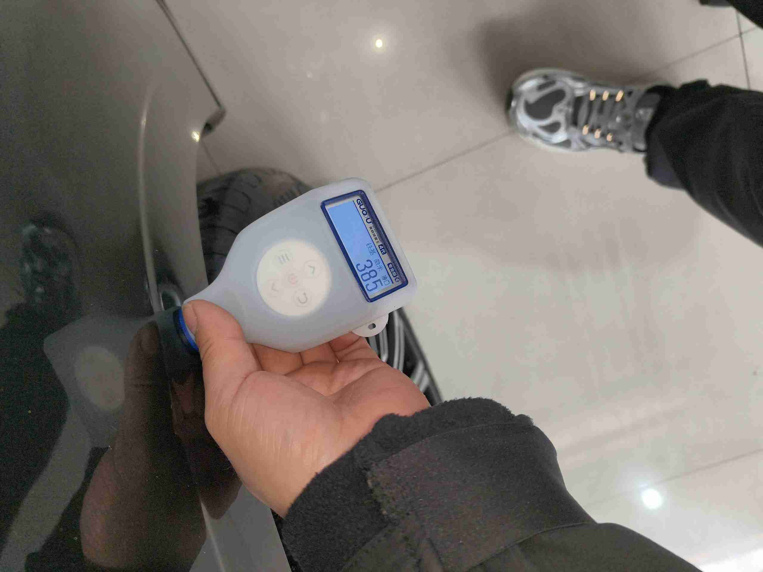 右侧后门钣金修复及更换记录对应部位示意