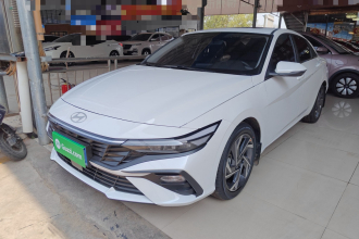 现代 伊兰特 2023款 1.5L CVT GLX精英版
