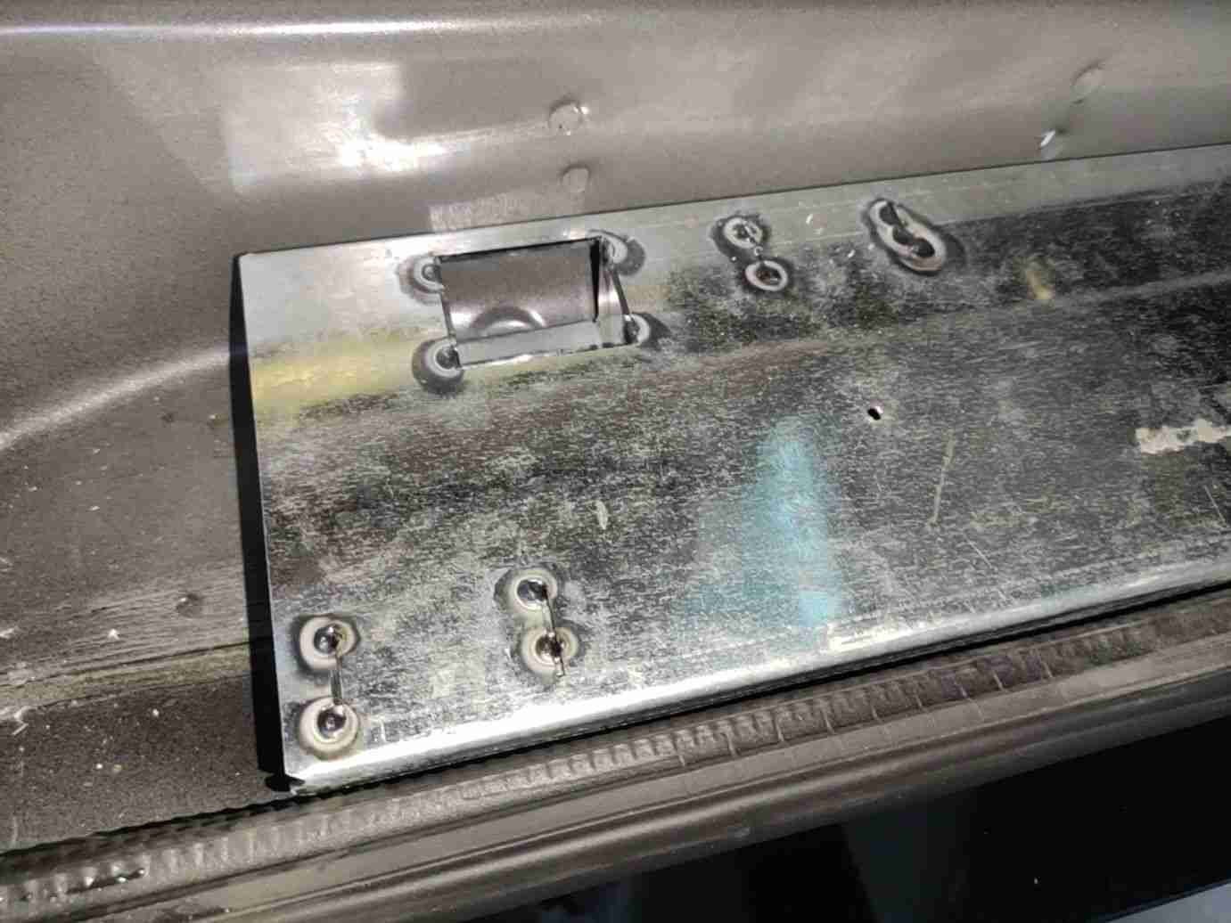 加装登车踏板实拍
