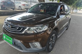 吉利汽车 远景X6 2016款 1.8L 手动豪华型