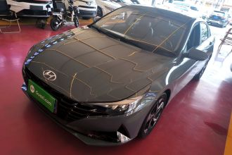 现代 伊兰特 2021款 1.5L CVT LUX尊贵版