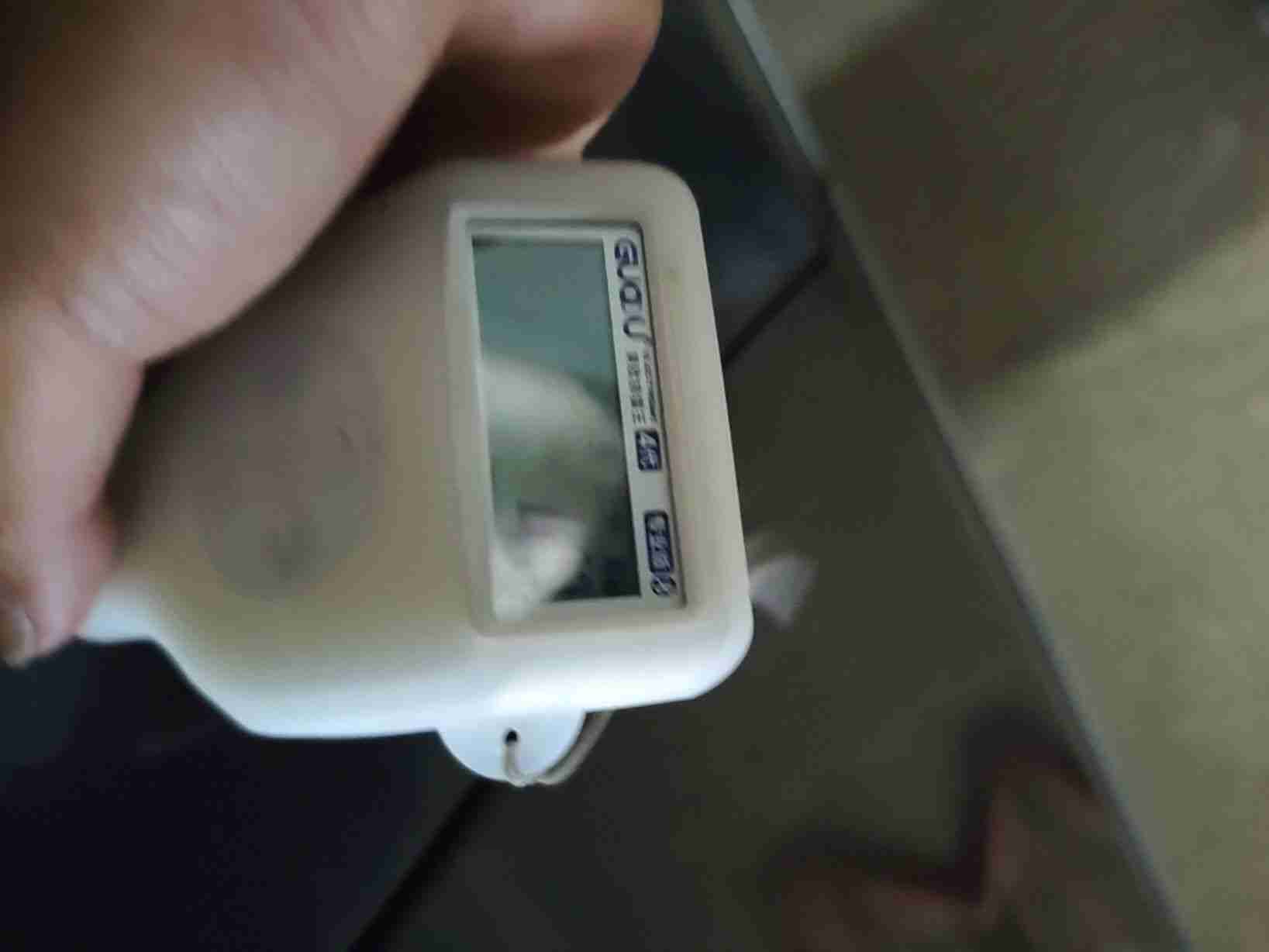 左侧后门钣金修复痕迹实拍