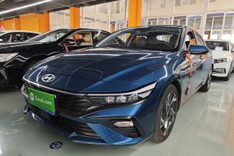 现代 伊兰特 2023款 1.5L CVT GLX精英版