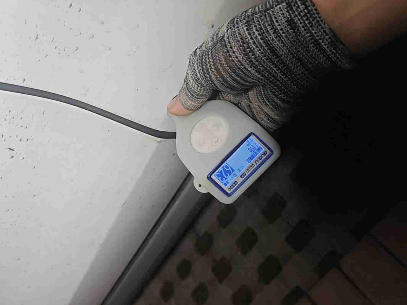 车辆左侧后门整体外观