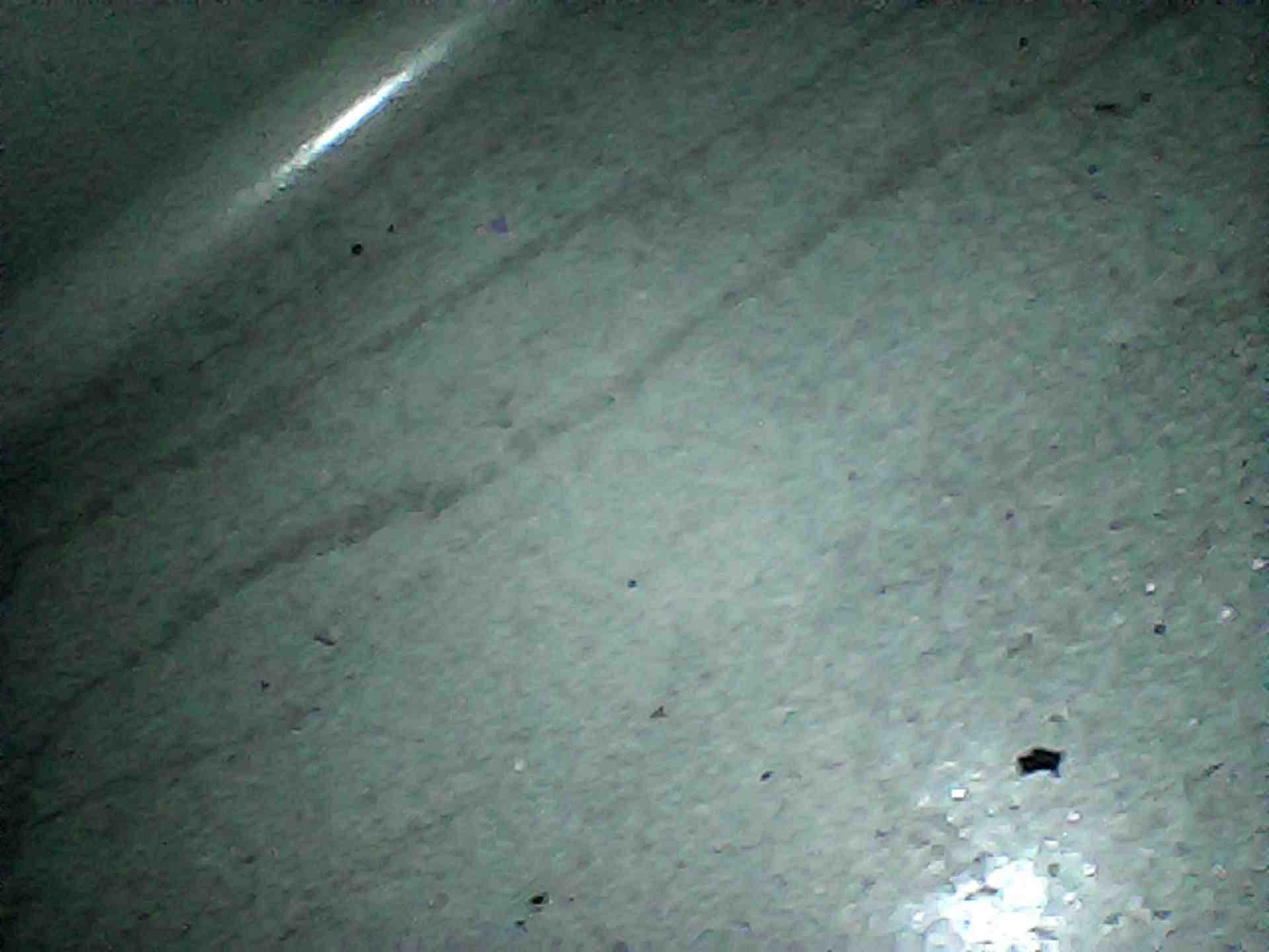 左侧门槛梁内侧浸水痕迹