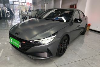 现代 伊兰特 2022款 1.5L CVT 20周年纪念款